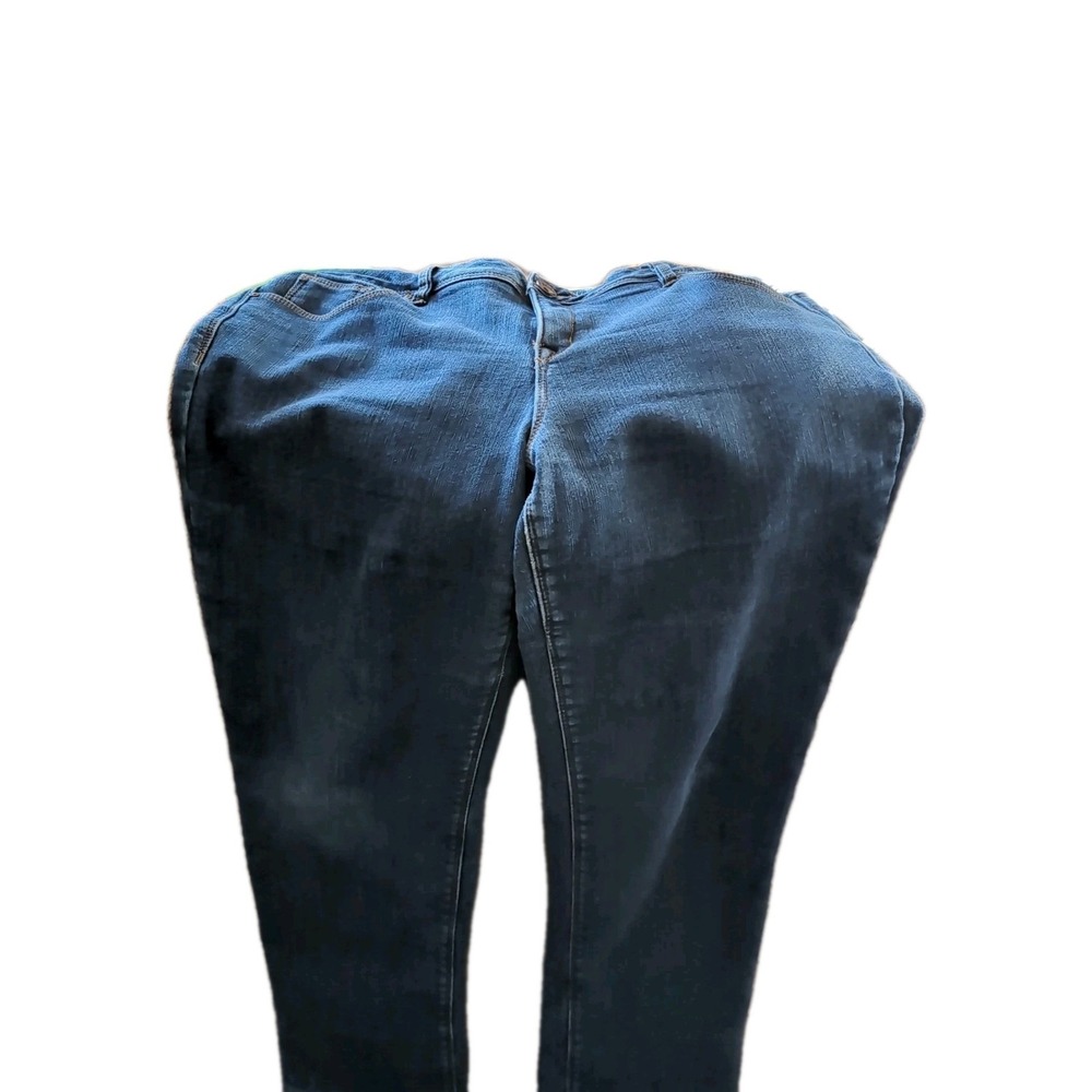 Natural Relections Women's Denim Jeans With Flannel‎ Lining Size 14 Puckering